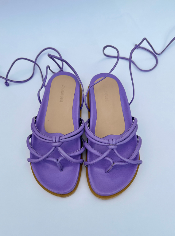 SANDALIAS ALEGRIA MORADO